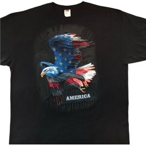 Fruit Of The Loom America Patriotic Tee